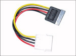 Image of Microconnect SATA Power 4pin-15pin 0.2 m