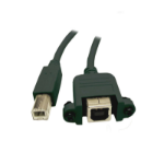 Alcasa USB 2.0 B/USB 2.0 B, 0.5m USB cable USB B Black