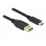 DeLOCK 84004 USB cable USB 3.2 Gen 1 (3.1 Gen 1) 2 m USB A USB C Black