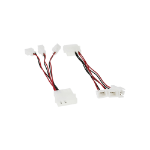 InLine PC Fan Adapter Cable 12V / 5V for up to 3 fans