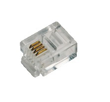 Photos - Cable (video, audio, USB) LogiLink RJ11 Transparent
