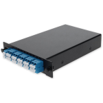 AddOn Networks Addon 8 Channel 1W LGX DWDM MUX and DEMUX (Duplex); ITU 100GHz; Channels 21-28; with Express Port; Monitor Port; and UPC/LC Connectors