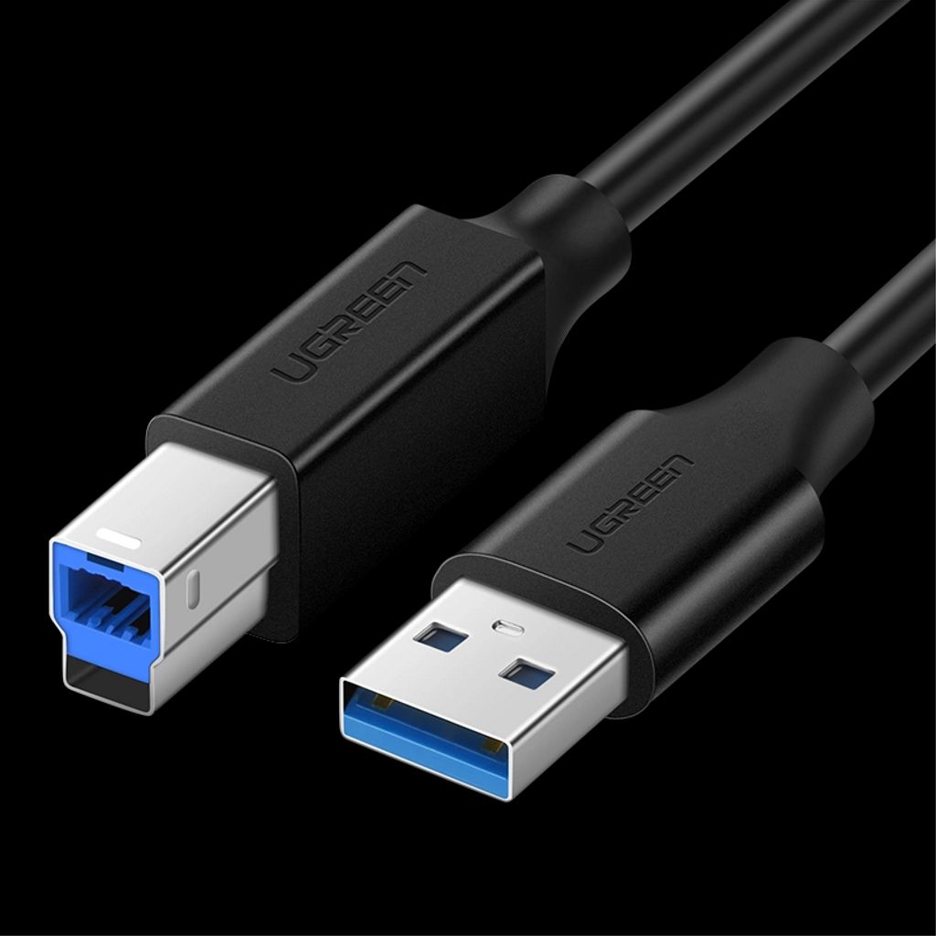EU Product - Printer Cable USB-A to USB-B 5Gb/s, 2m - Black thumbnail
