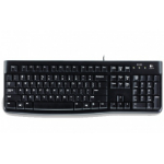 Logitech K120 toetsenbord USB Zwart