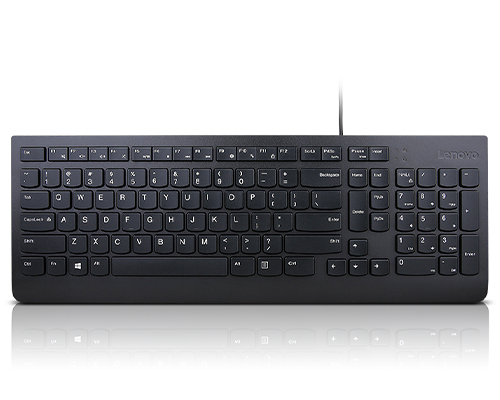 Lenovo Essential keyboard USB QWERTY UK English Black