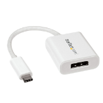 StarTech.com CDP2DPW USB graphics adapter 3840 x 2160 pixels White