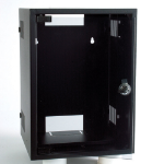 Videk SoHo 1u Black Cabinet Shelf Black