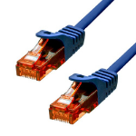 ProXtend CAT6 U/UTP CU LSZH Ethernet Cable Blue 1M
