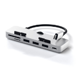Satechi ST-TCIMHS laptop dock/port replicator USB 3.2 Gen 1 (3.1 Gen 1) Type-C Silver