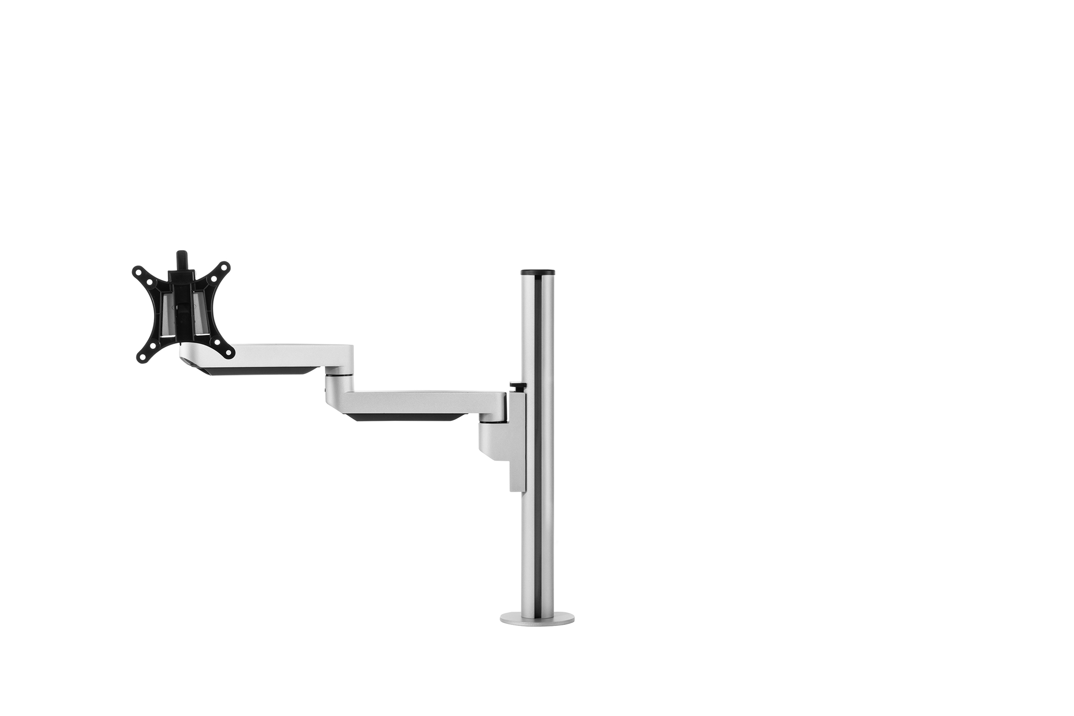 Image of BakkerElkhuizen Filex Galaxy Modular Single 76.2 cm (30") Silver Desk