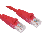 Cables Direct 0.5m Cat5e networking cable Red U/UTP (UTP)