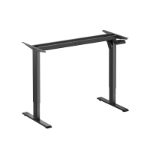 LogiLink Sit-stand desk frame, single motor, black