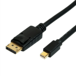 ROLINE 11.04.5815 DisplayPort kabel 2 m Mini DisplayPort Zwart