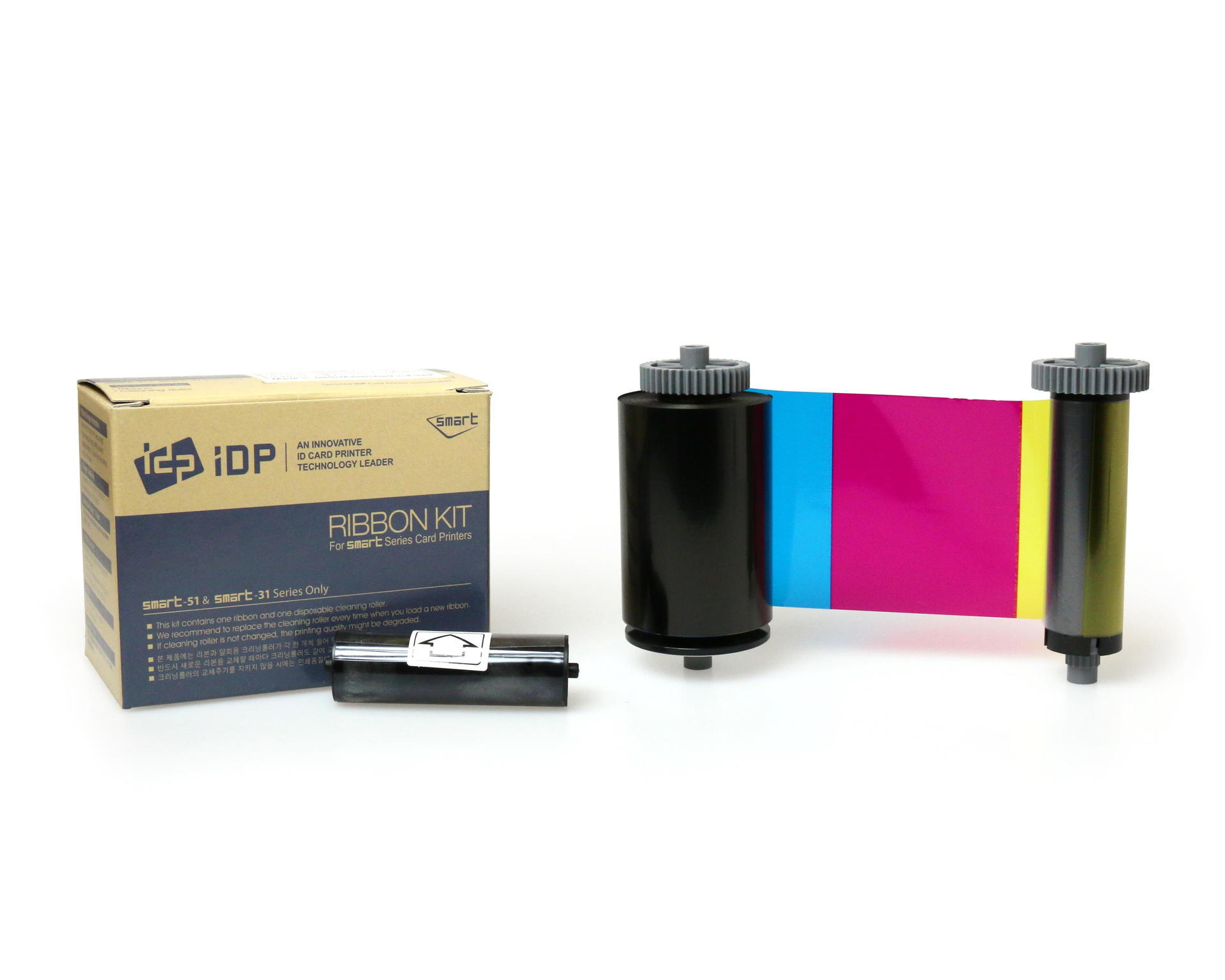 Image of IDP Smart 51 & 31 Half Panel hYMCKO Overlay Panel Ribbon with...