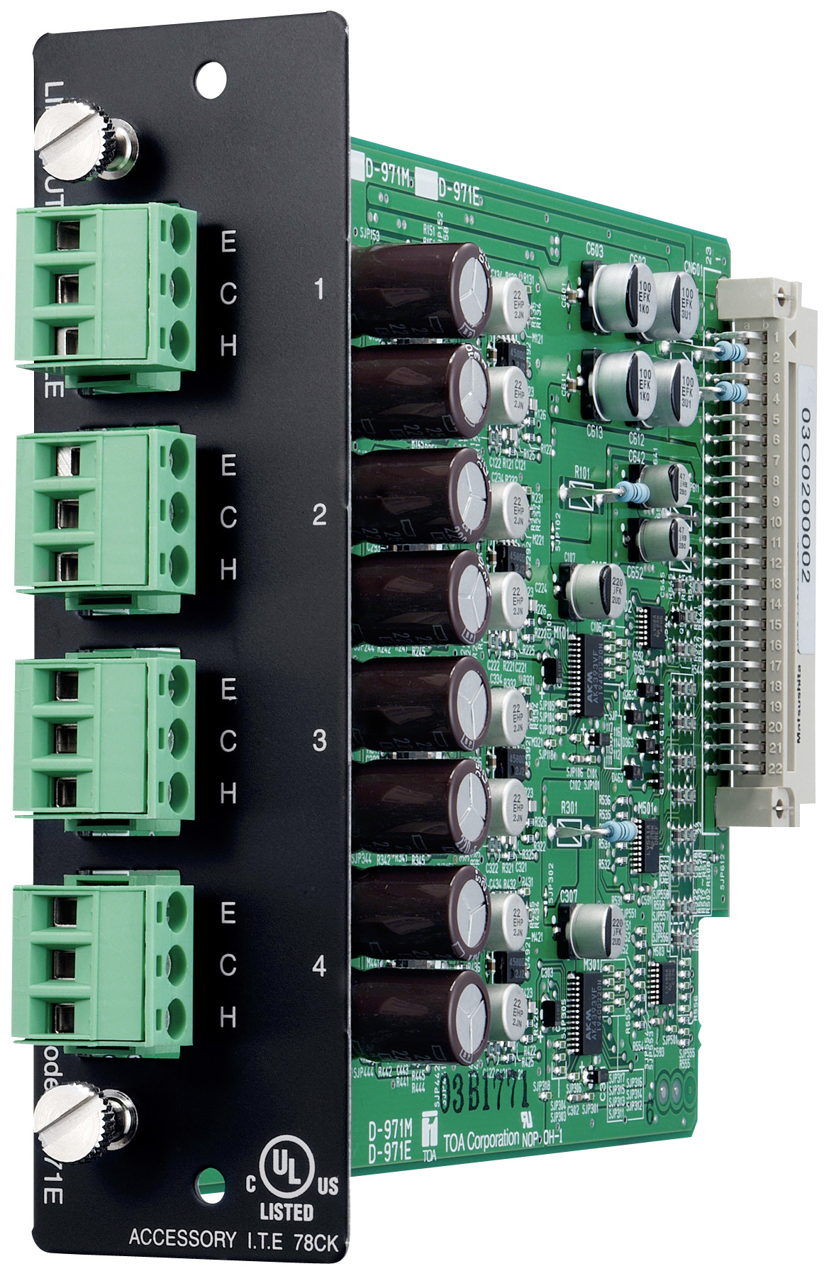 TOA D-971E audio module