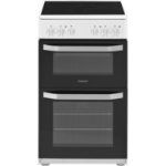 Hotpoint 50cm Electric Cooker - White