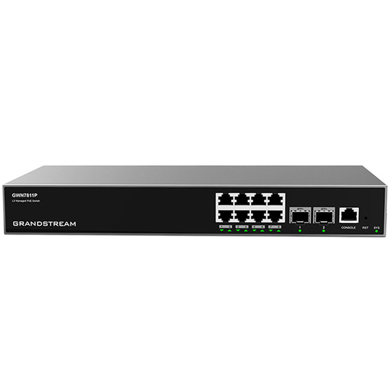 EU Product - GWN7811P Layer-3 Managed Switch - Switch - 1 Gbps thumbnail