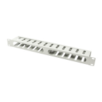 LogiLink ORCC01G cable organizer Cable tray Grey 1 pc(s)