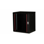 Equip Pro Mount 19' Cabinet, 12U, 600X450MM, RAL9005 Black
