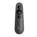 Logitech R500 Laser Presentation Remote wireless presenter Bluetooth/RF Graphite