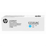 HP CC531AC/304A Toner cartridge cyan Contract, 2.8K pages ISO/IEC 19798 for HP CLJ CP 2025