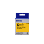 Epson C53S652002|LK-2YBP DirectLabel-etikettes black on yellow 6mm x 9m for Epson LabelWorks 4-18mm/36mm/6-12mm/6-18mm/6-24mm