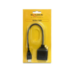 DeLOCK 65226 HDMI kabel HDMI Type A (Standaard) 2 x HDMI Zwart