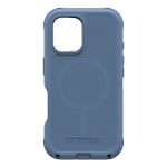 OtterBox Defender Series - Back cover for mobile phone - MagSafe compatibility - silicone - baby blue jeans (blue) - for Apple iPhone 16