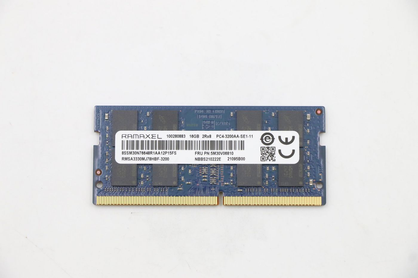 Image of Lenovo SODIMM,16GB, DDR4, 3200 ,Ramaxel - Approx 1-3 working day lead.