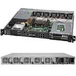 Supermicro SYS-1019D-16C-RAN13TP+ server barebone Intel SoC BGA 2518 Rack (1U) Black