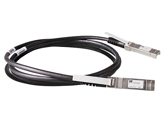 Image of HPE 10G SFP+ to SFP+ 3m Direct Attach Copper InfiniBand cable SFP+...