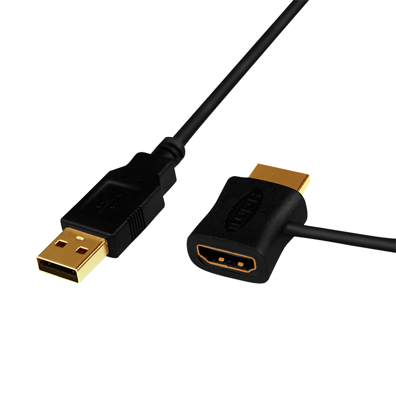 Image of LogiLink CH0081 video cable adapter HDMI Type A (Standard) HDMI +...
