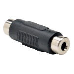 Tripp Lite P310-000 cable gender changer 3.5mm Black