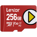 Lexar LMSPLAY256G-BNSNG memory card 256 GB MicroSDXC UHS-I Class 10