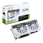 ASUS Dual -RTX4070S-12G-WHITE NVIDIA GeForce RTX 4070 SUPER 12 GB GDDR6X