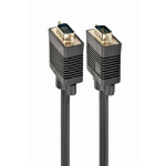 Gembird CC-PPVGA-10-B VGA cable 3 m VGA (D-Sub) Black