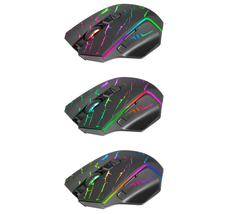 DFN MOUSE DEFENDER GM-503 URAN OPTIC RF RGB 3200dpi 8P