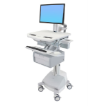 Ergotron StyleView White Flat panel Multimedia cart