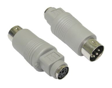 Cables Direct Women's White Ad-302 Cable Gender Changer Ps/2