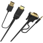 TC 2MHDMIVGA/BL - Video Cable Adapters -