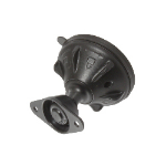 RAM Mounts Mighty-Buddy Suction Cup Mount with Diamond Plate