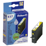 Pelikan 359575/E57 Ink cartridge yellow, 485 pages 9ml for Epson Stylus BX 310/600/D 120/D 78/S 20