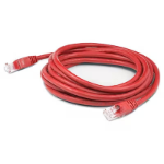 AddOn Networks ADD-7FSLCAT6A-RD networking cable Red 2.13 m Cat6a U/FTP (STP)