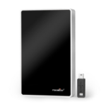 Rocstor Rocsecure EX32 external hard drive 2 TB Black, Silver