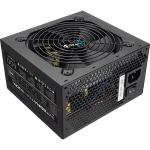 Aerocool Integrator 600W 80+ Certified PSU 12cm Black Fan Active PFC TW Caps UK Cable