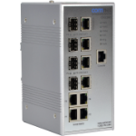 ComNet CNGE8MS network switch Managed L2+ Gigabit Ethernet (10/100/1000) Desktop/Wall-Mounting Black