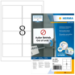 HERMA Removable labels A4 96x63.5 mm white Movables/removable paper matt 800 pcs.