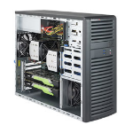 Supermicro SuperWorkstation 7039A-i Intel® C621 LGA 3647 (Socket P) Black