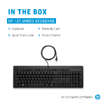 HP 125 Wired Keyboard