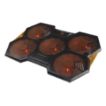 Deltaco Gaming GAM-072 laptop cooling pad 1300 RPM Black